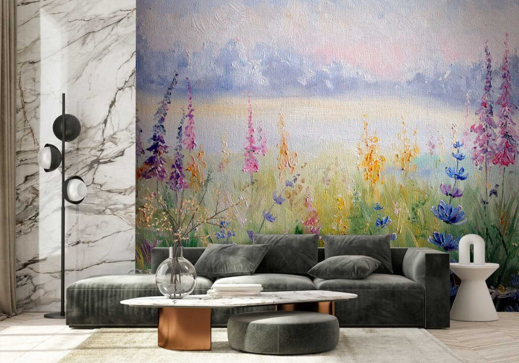 Flori sălbatice lângă lac — interior 5
