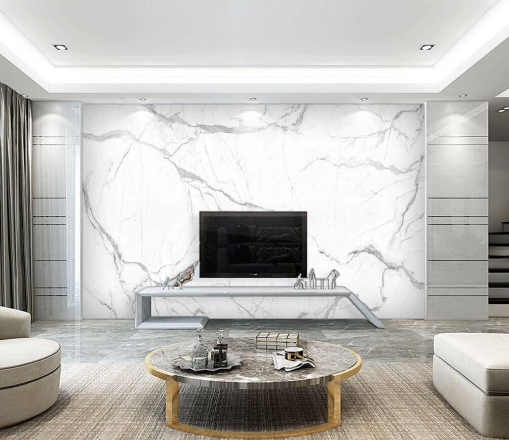 Crăpături gri pe alb — interior 1
