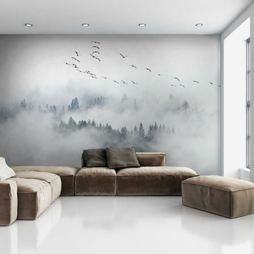 Pădure între nori — interior 6