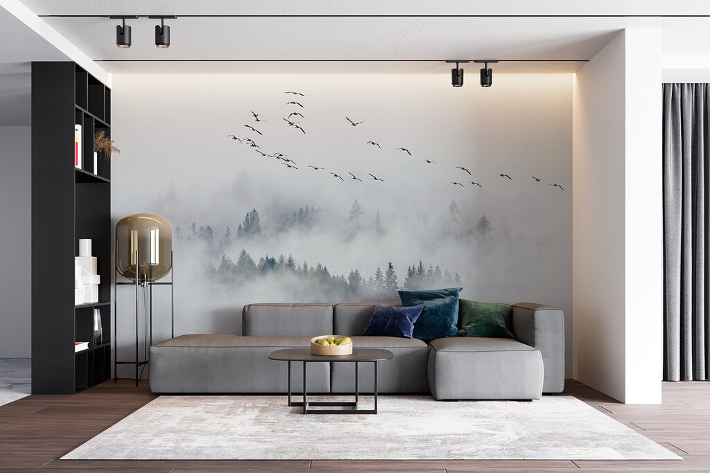 Pădure între nori — interior 9