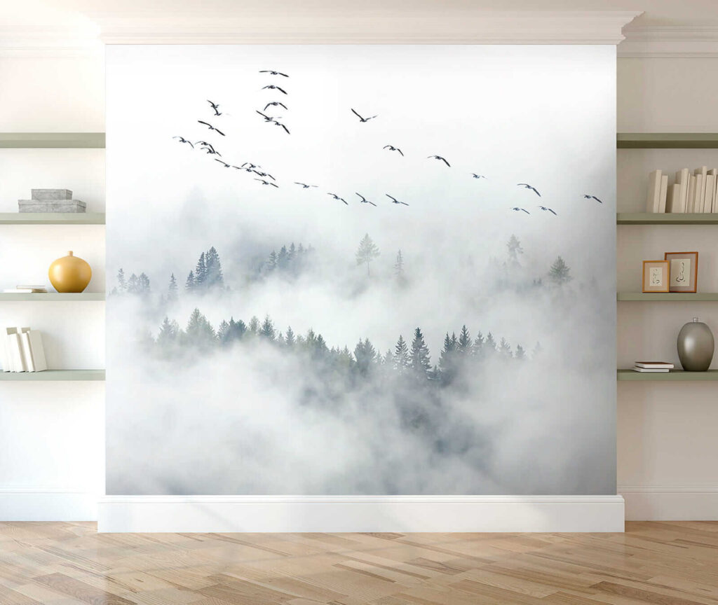 Pădure între nori — interior 7