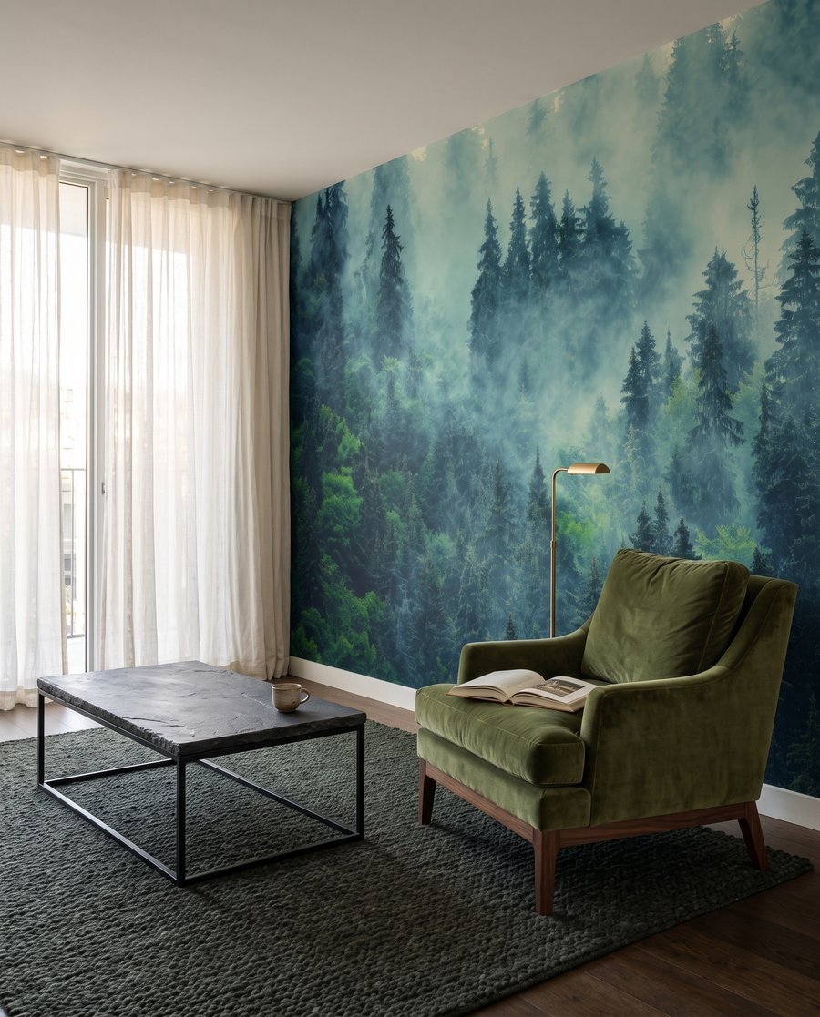 Coroane verzi în ceață — interior 4