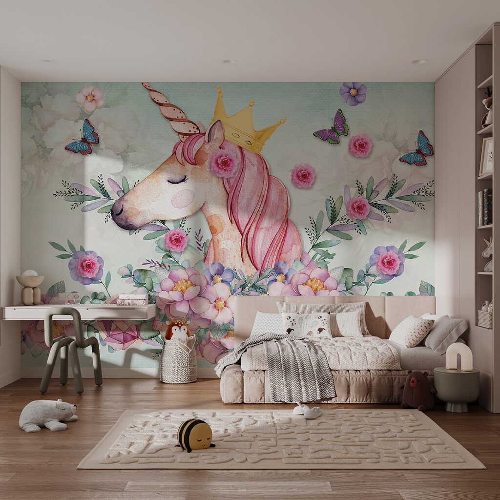 Unicorn cu coroană — interior 3