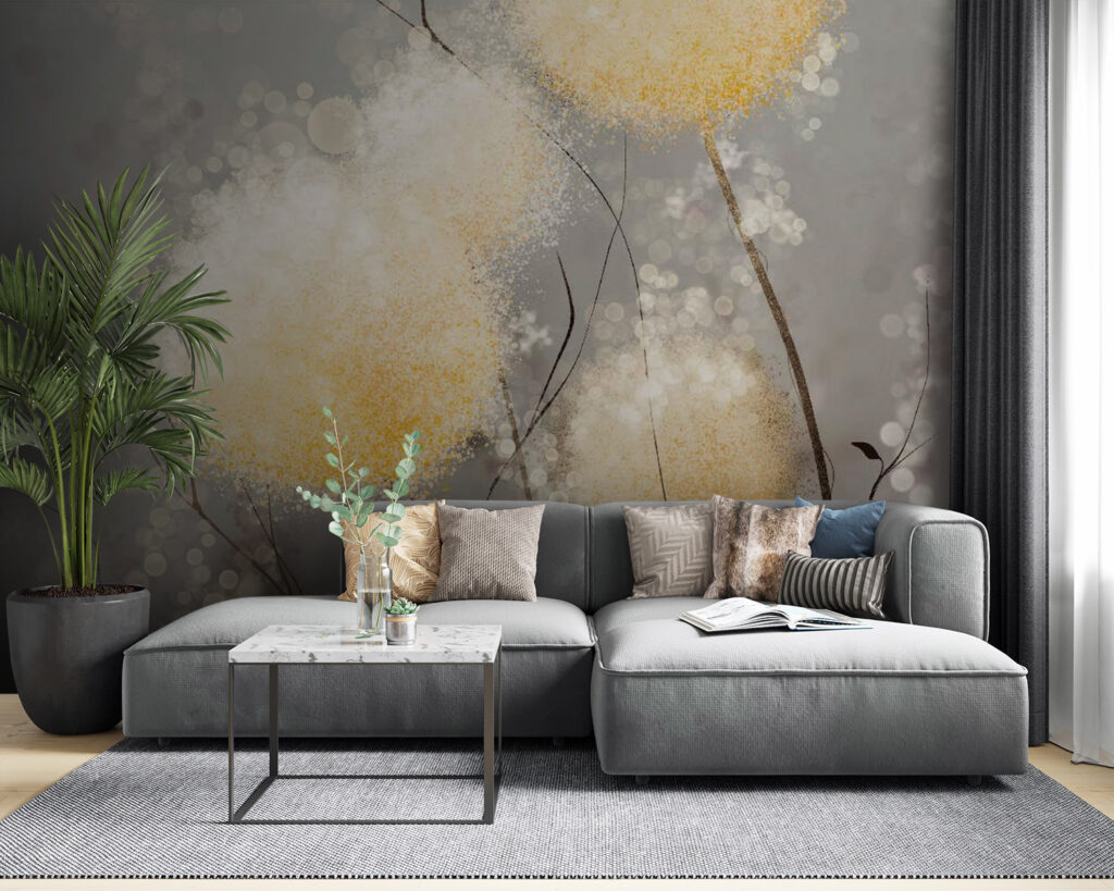 Flori pufoase pe ramuri — interior 4
