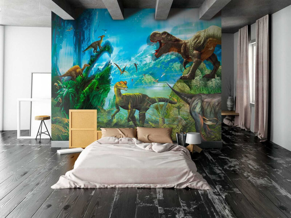 Dinozauri în junglă albastră — interior 2