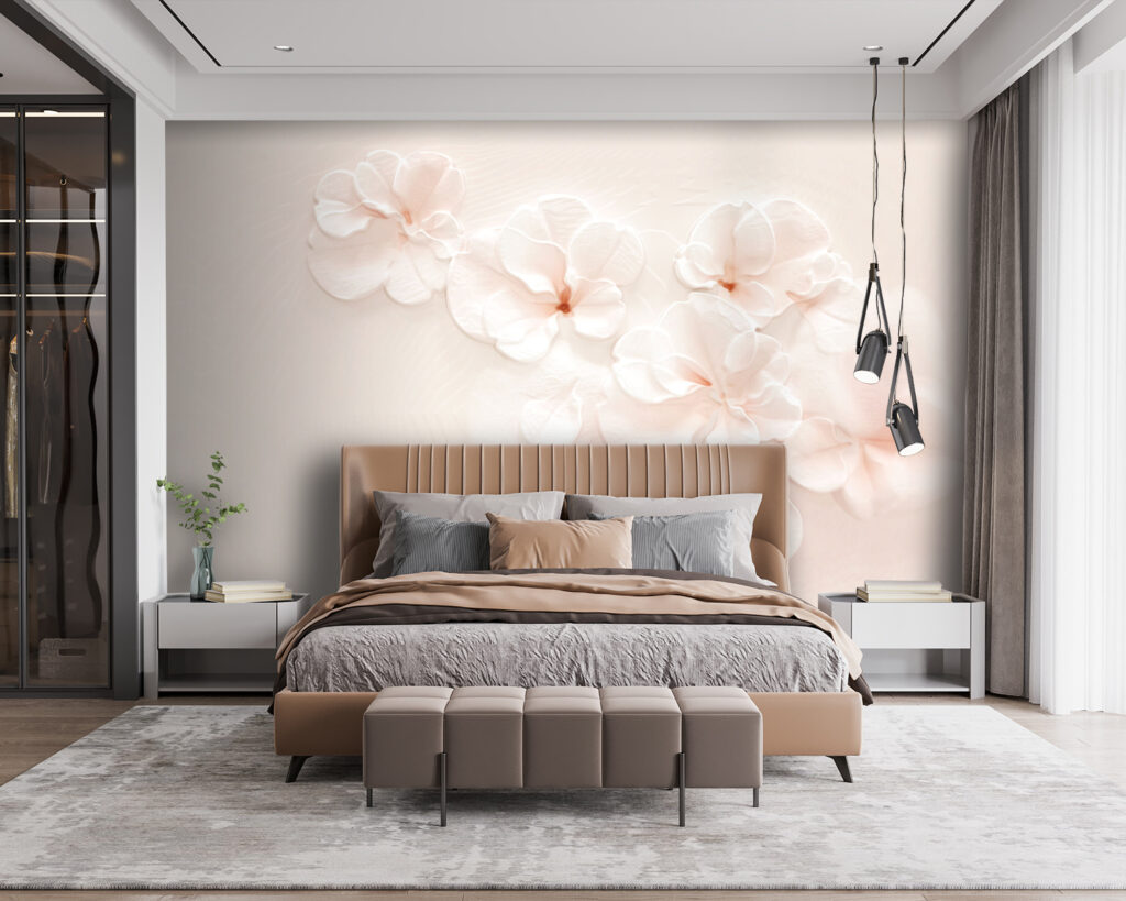 Flori roz deschis — interior 1