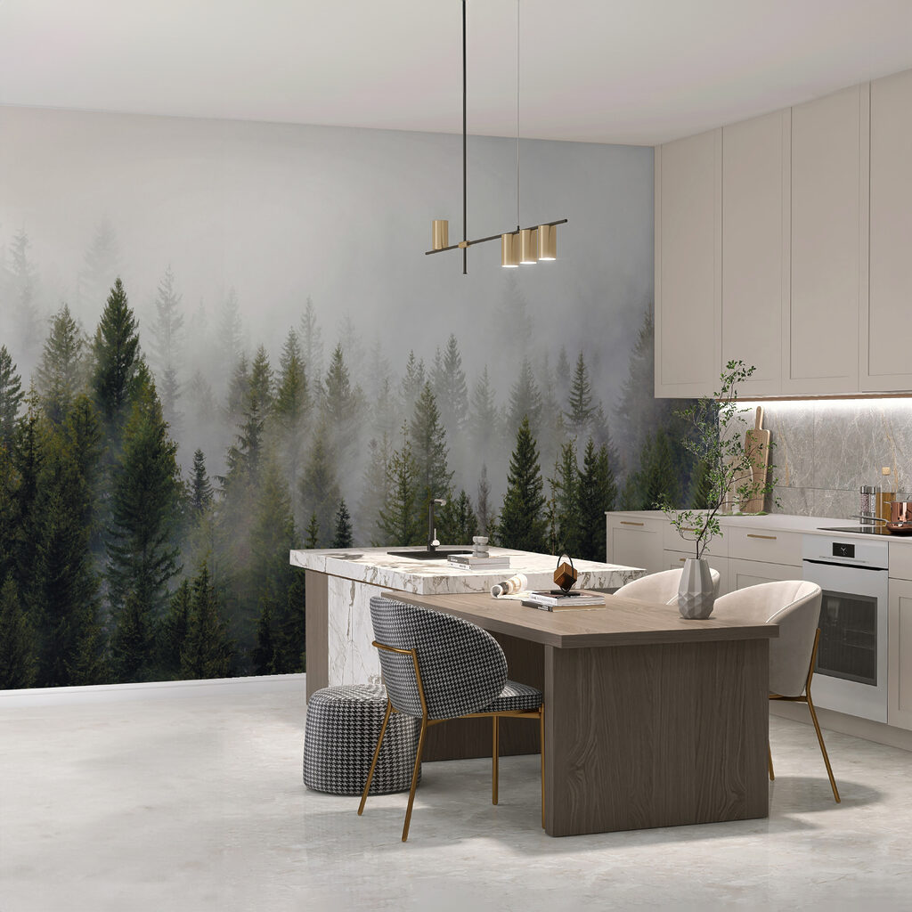Conifere la marginea ceții — interior 11