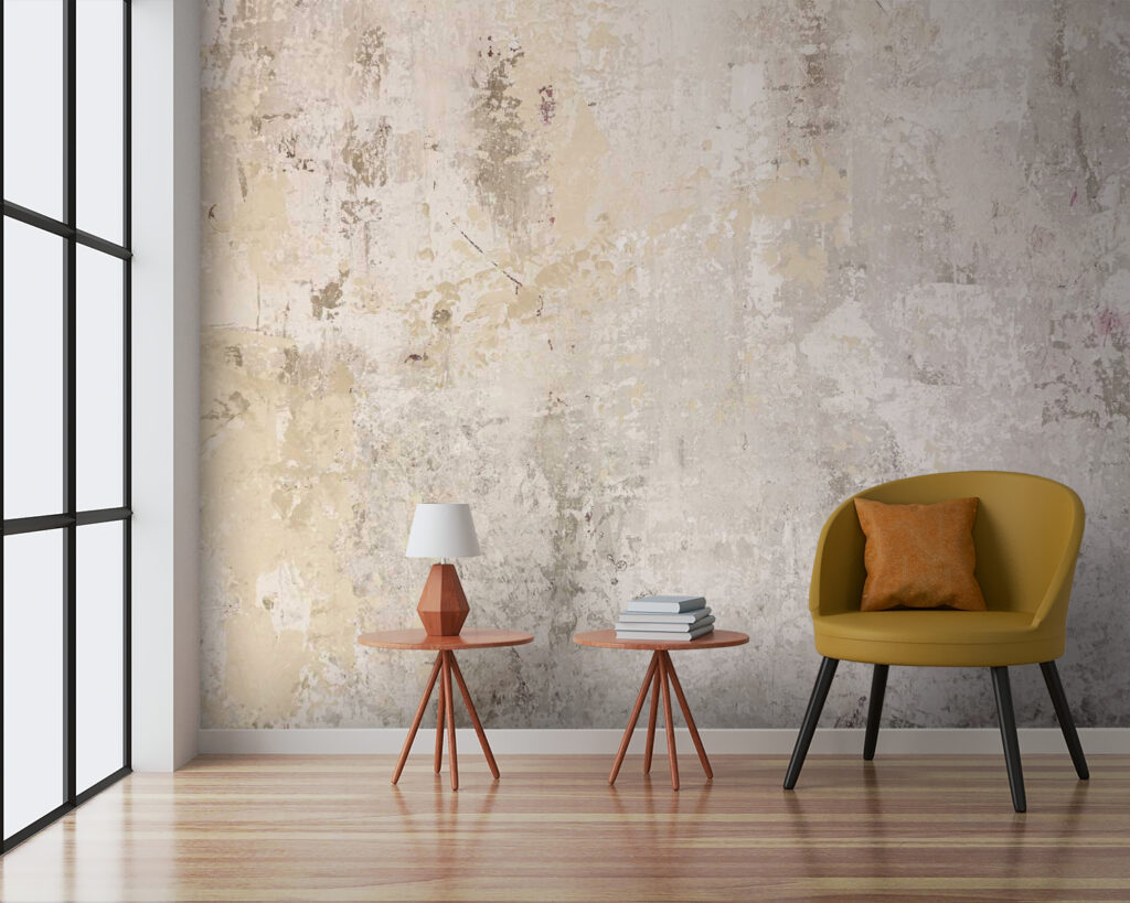 Pete deschise pe bej — interior 3