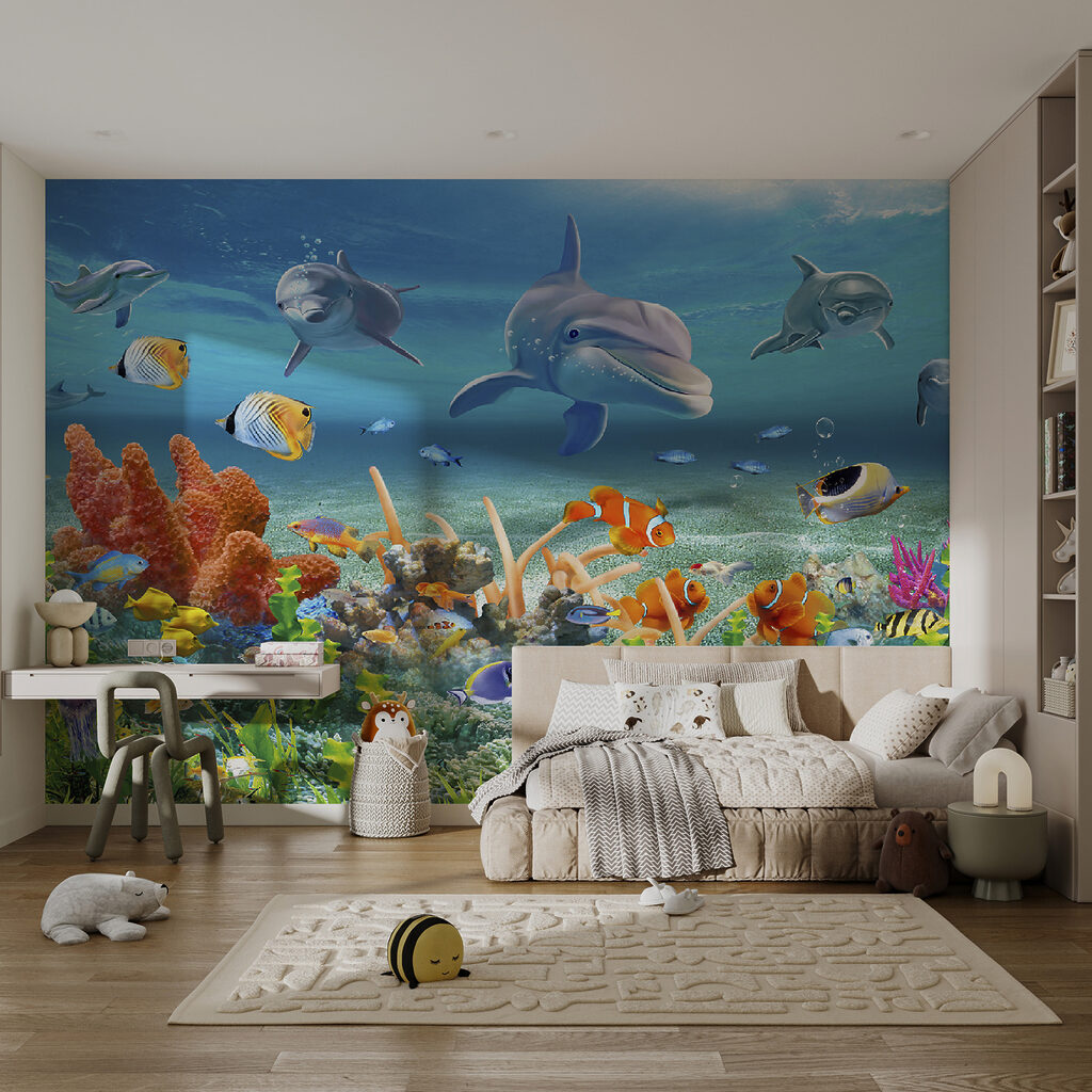 Delfini deasupra recifului — interior 7