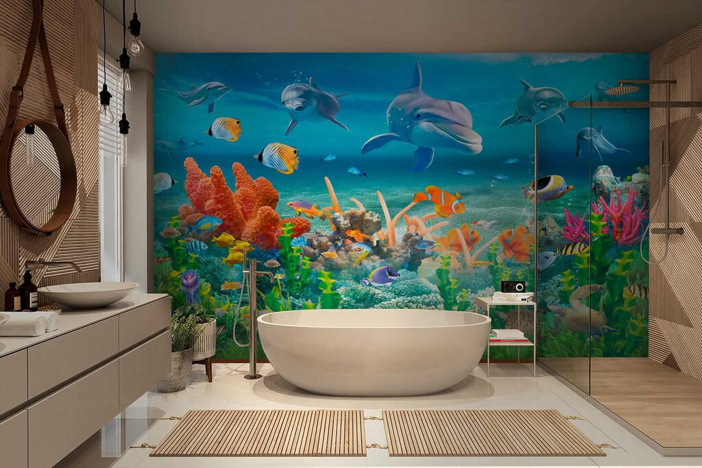 Delfini deasupra recifului — interior 6