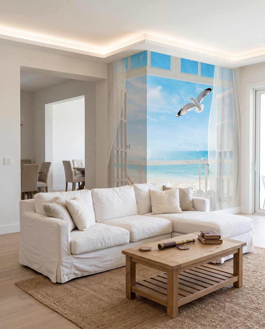 Perdele spre marea albastră — interior 6