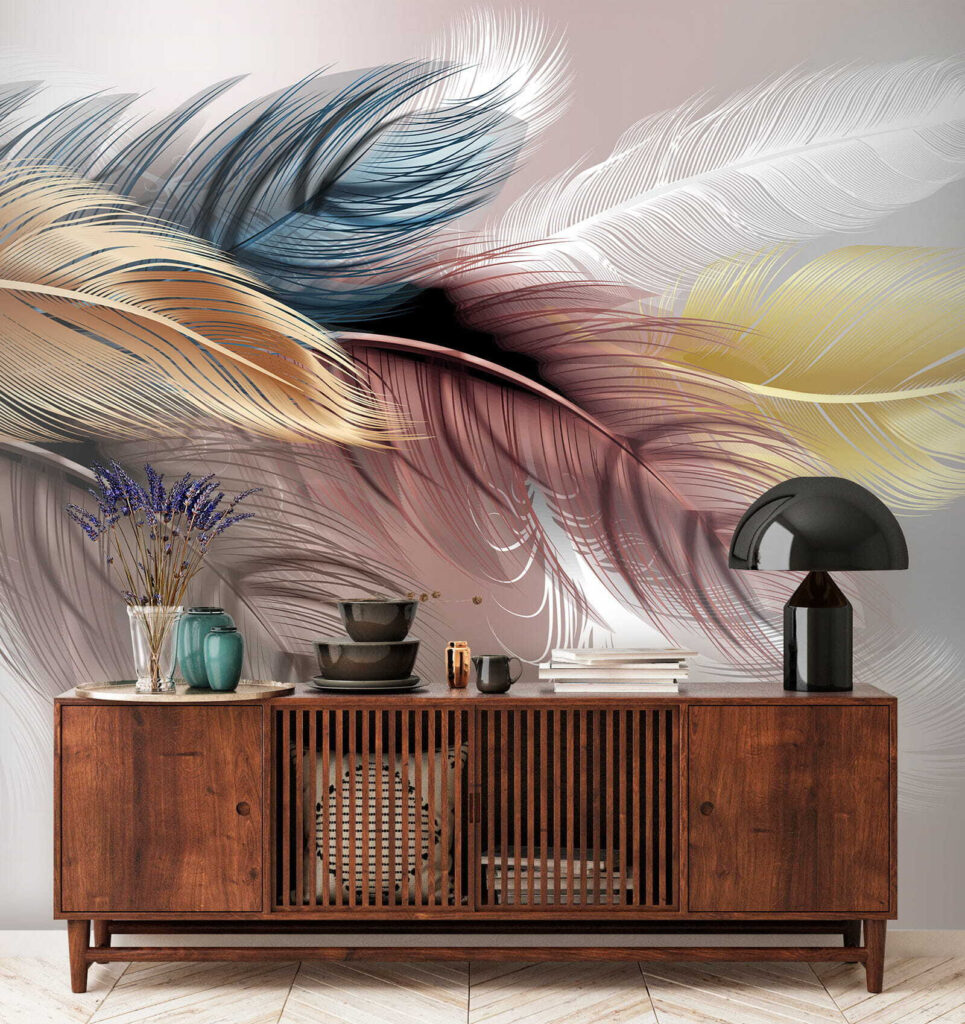 Pene colorate pe roz — interior 4