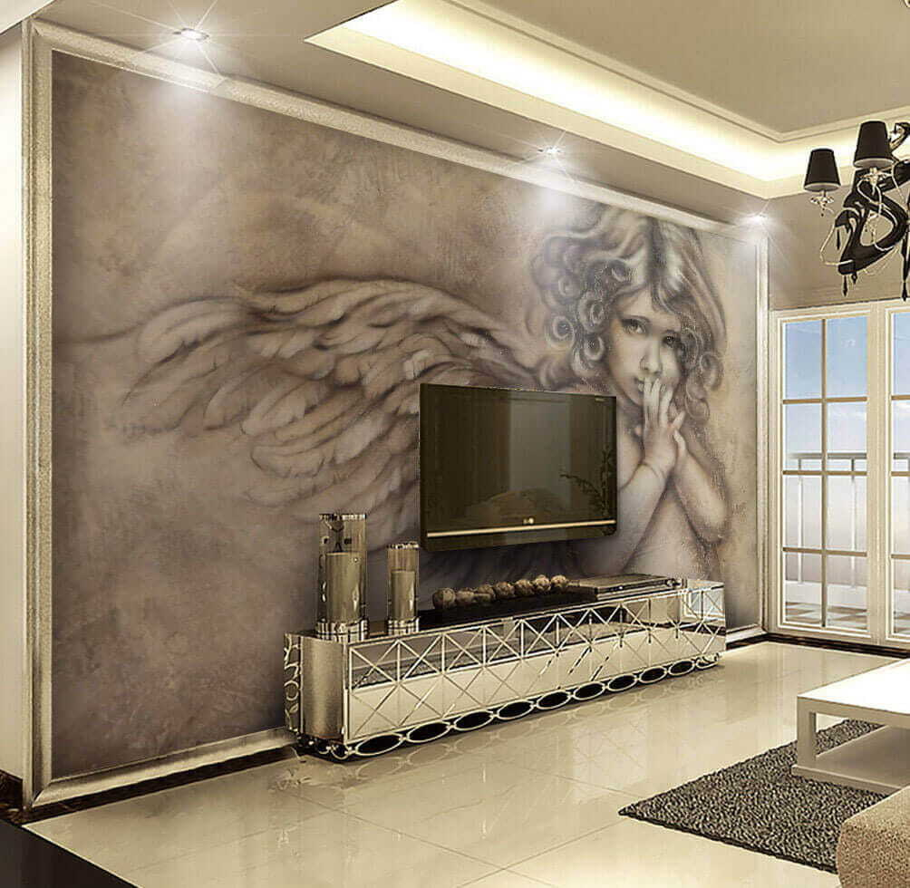 Îngeraș în cărbune — interior 2