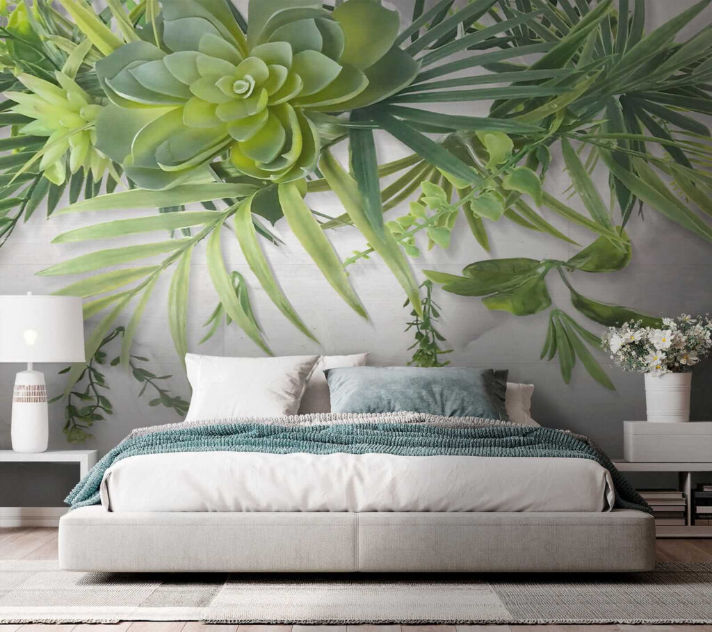 Plante grase suspendate — interior 3