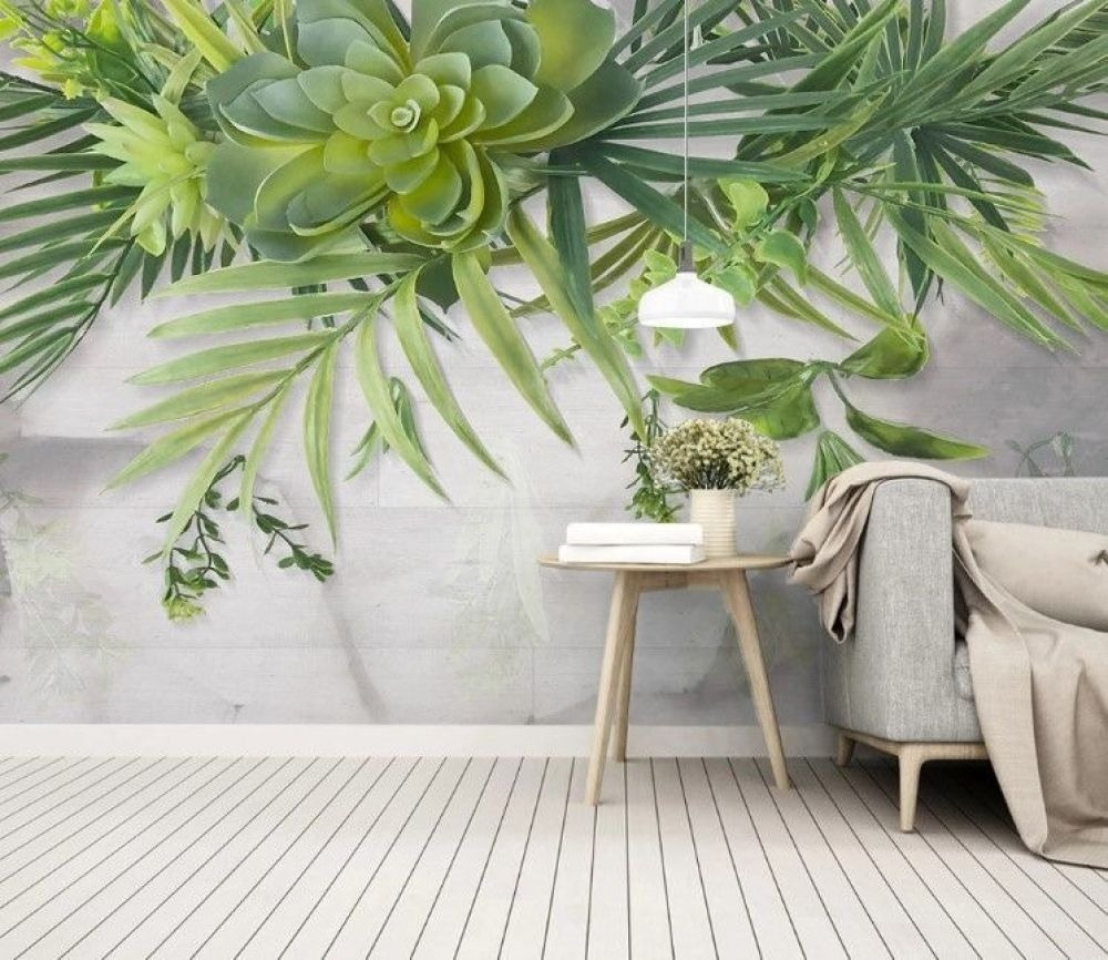 Plante grase suspendate — interior 1
