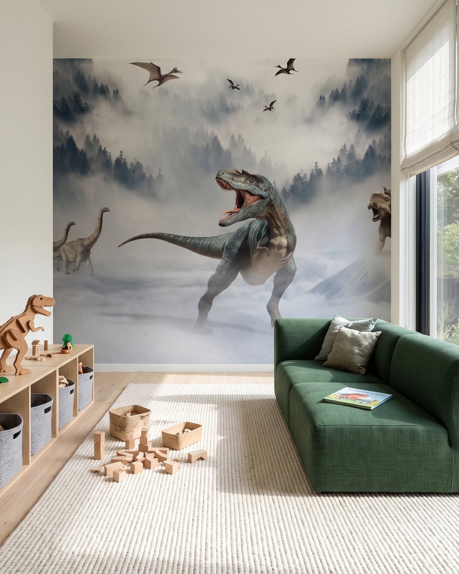 Dinozauri în ceața munților — interior 2