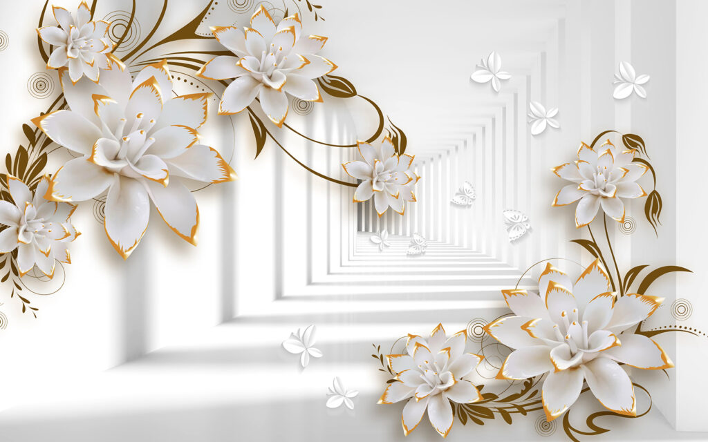Ghirlande de flori — design complet