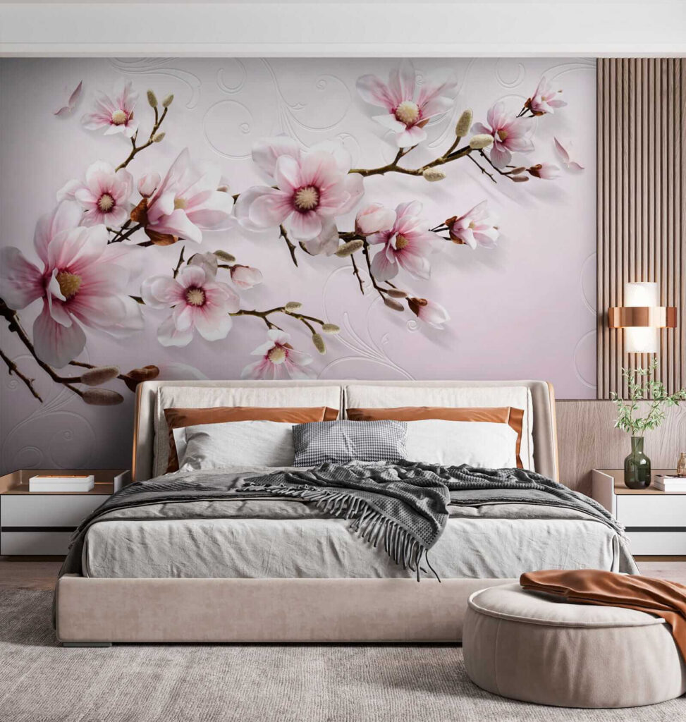 Magnolie pe roz — interior 3