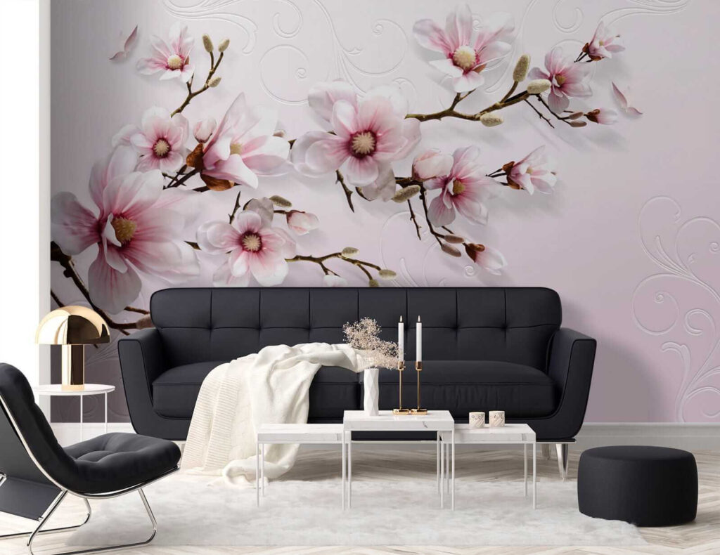 Magnolie pe roz — interior 5