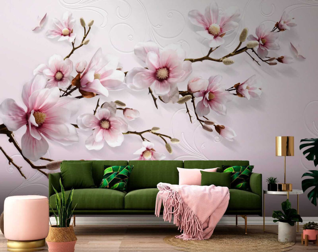 Magnolie pe roz — interior 6