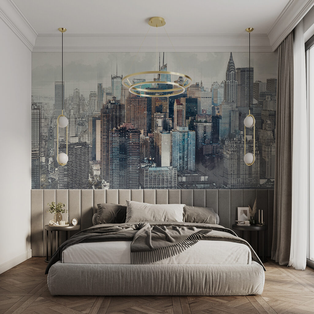 Manhattan după voal gri — interior 2