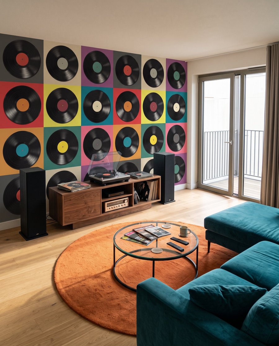 Discuri colorate — interior 2