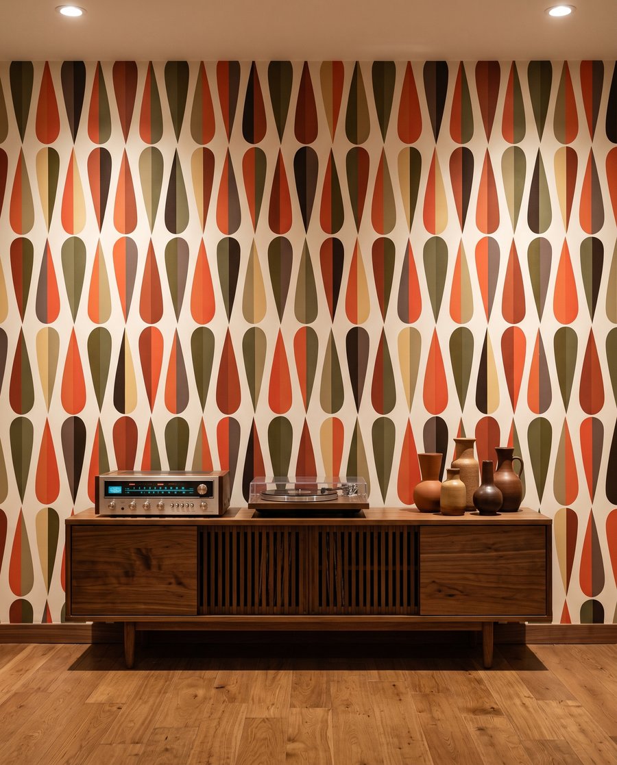Picături în ritm retro — interior 4