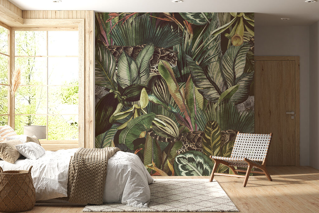 Feline printre frunze — interior 4