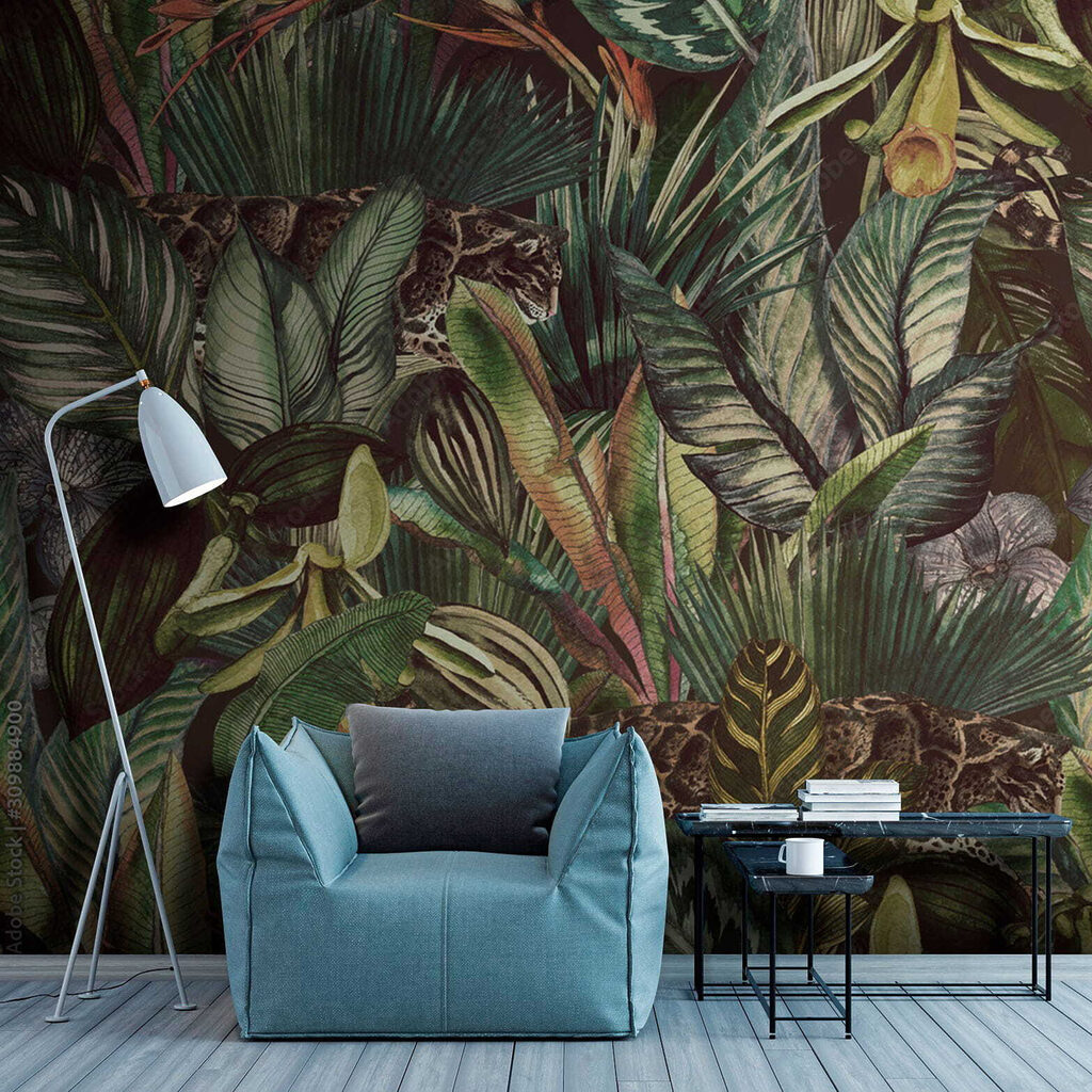 Feline printre frunze — interior 5