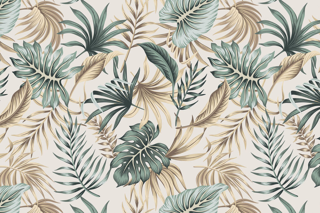 Frunze în verde delicat — design complet