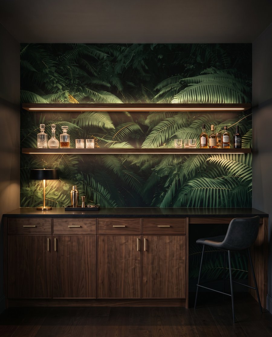 Ferigi verzi adânci — interior 4