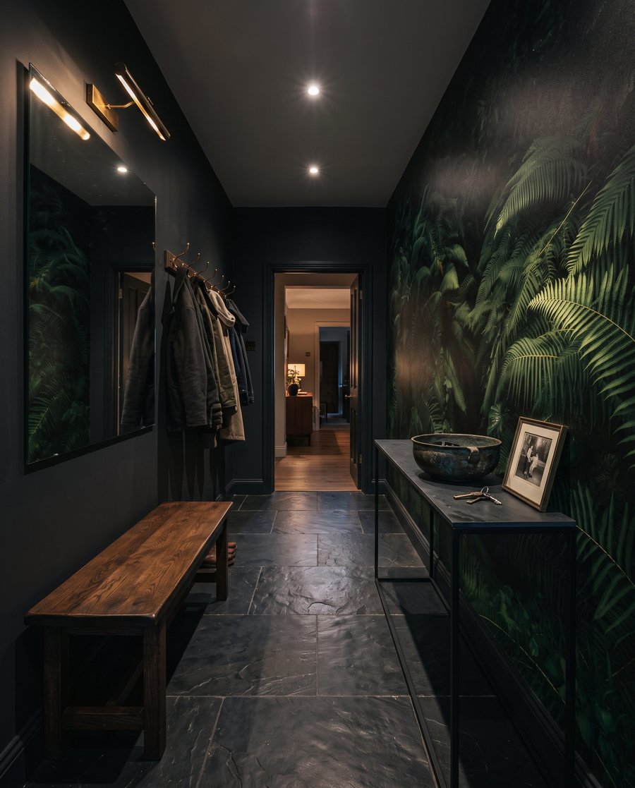 Ferigi verzi adânci — interior 5