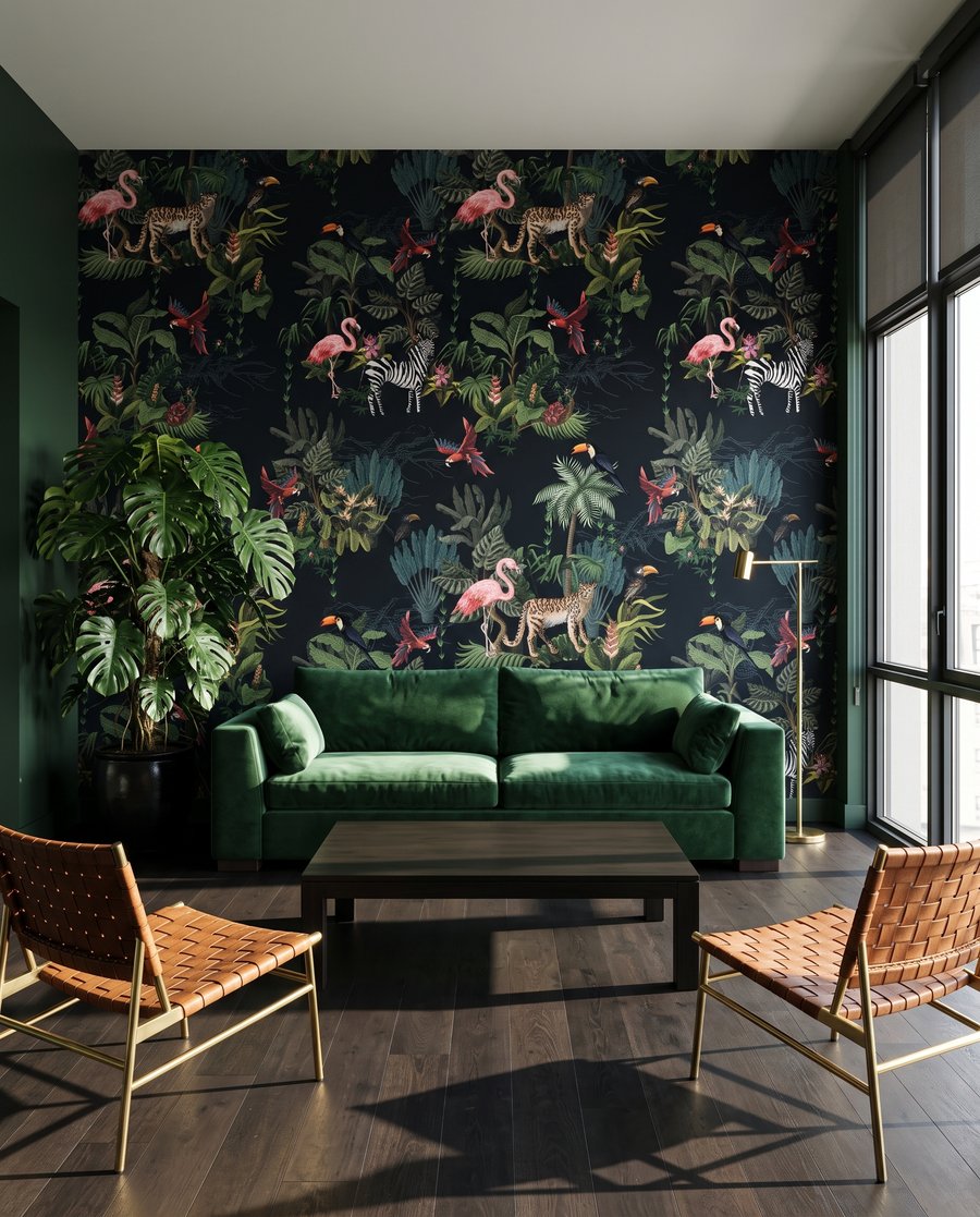 Flamingi în noapte — interior 2
