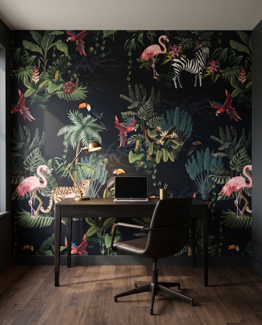 Flamingi în noapte — interior 6