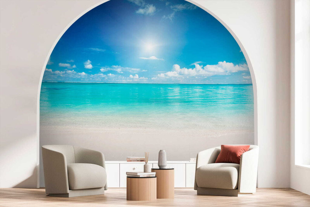 Mare turcoaz sub soare — interior 5