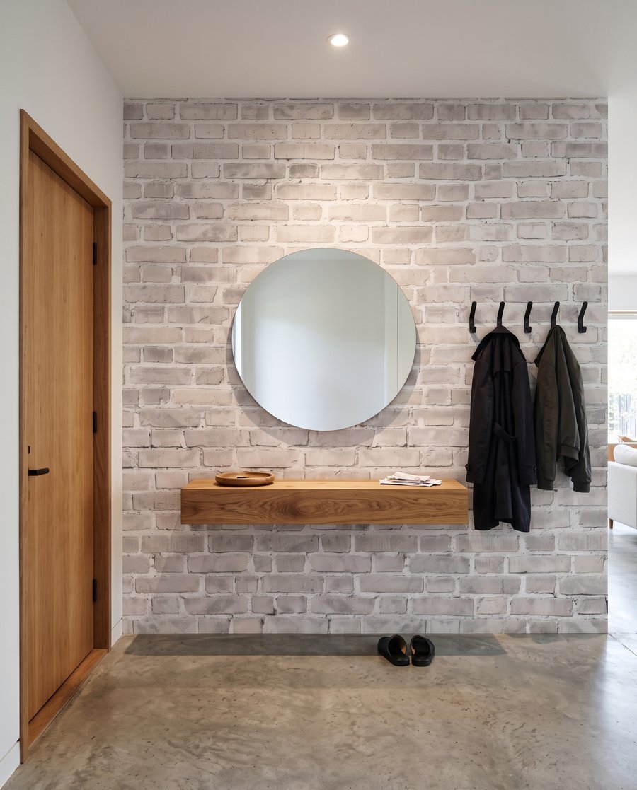 Cărămizi gri cu patină — interior 5
