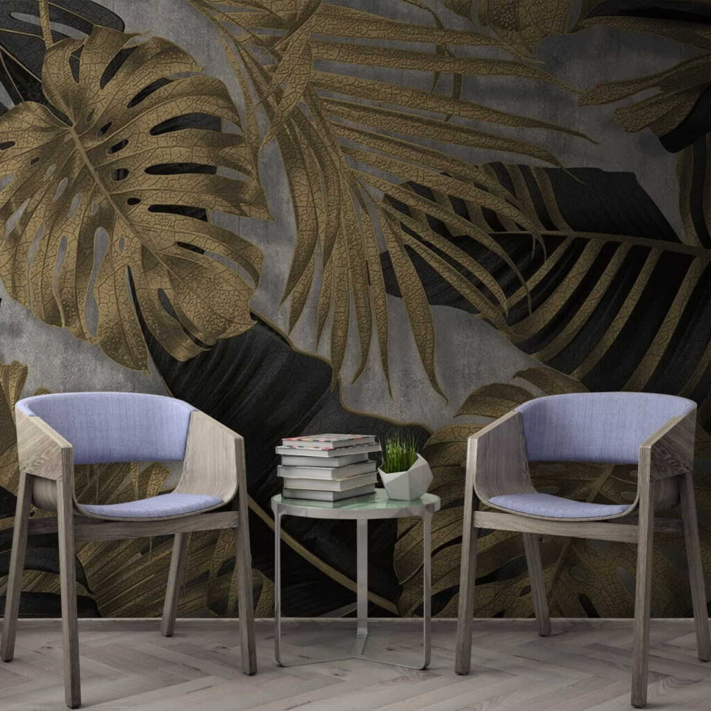 Frunze aurii și negre — interior 2