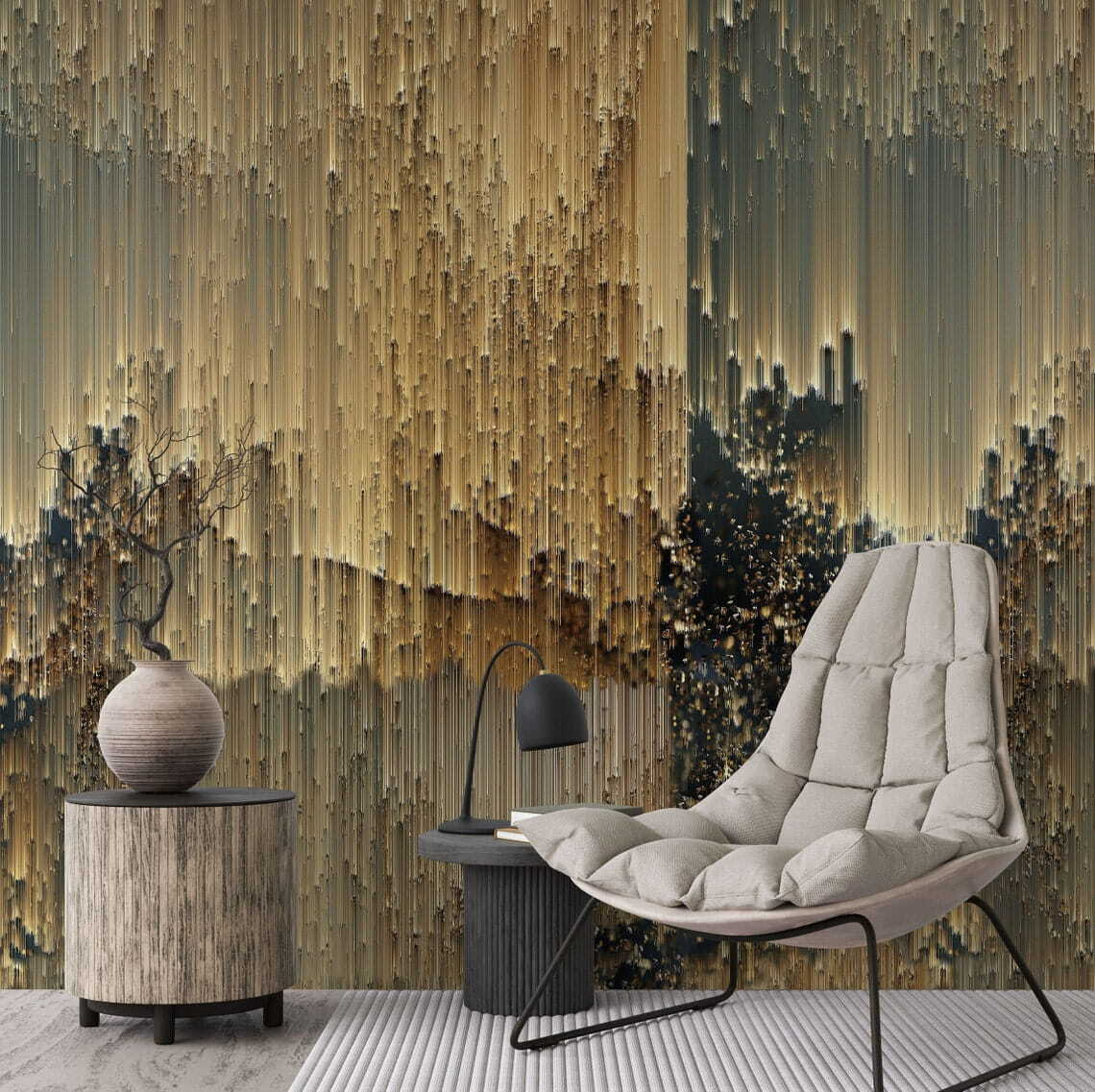 Vopsea aurie curge — interior 3