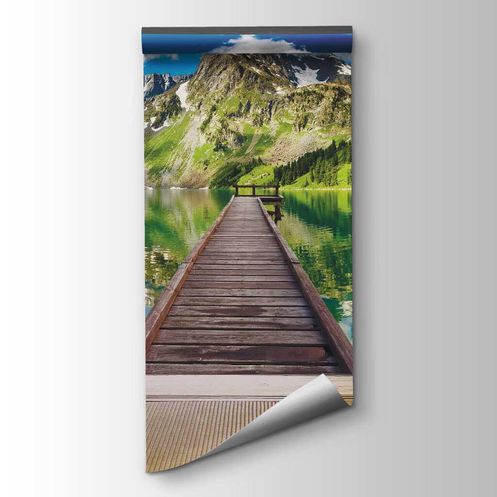 Debarcader pe lacul muntelui — vizualizare produs