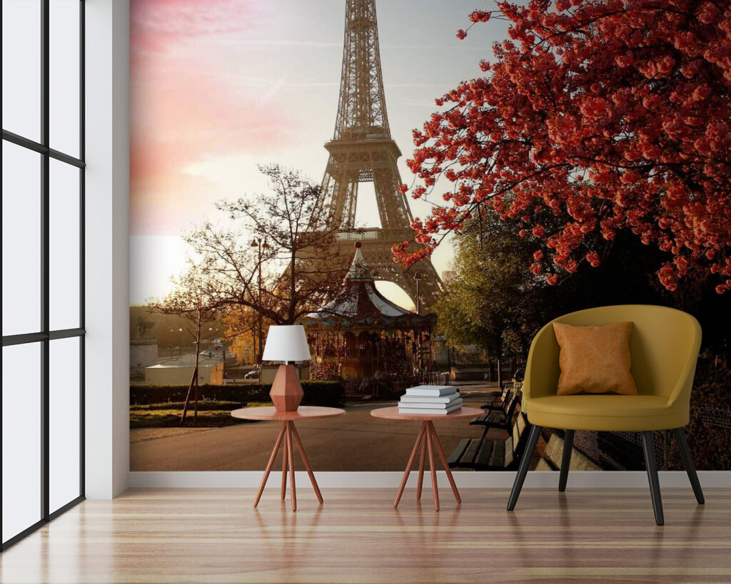 Turnul Eiffel în toamnă — interior 3
