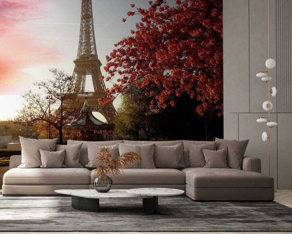 Turnul Eiffel în toamnă — interior 1