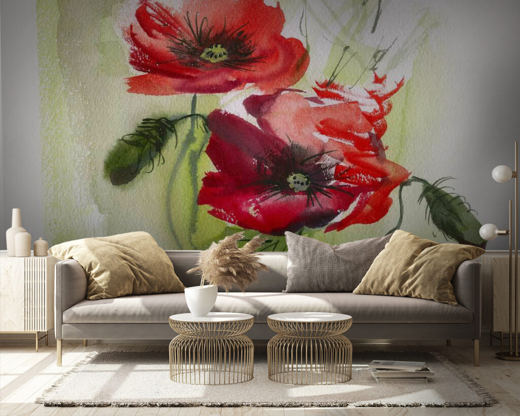 Două flori de mac — interior 4