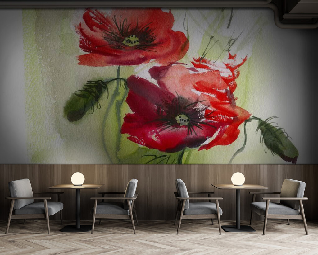 Două flori de mac — interior 5