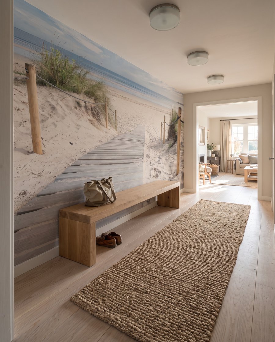 Potecă spre mare — interior 5