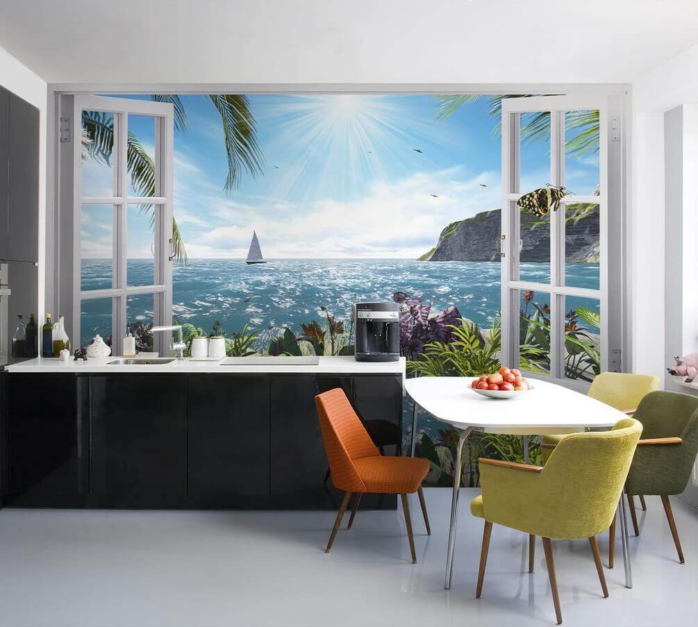 Mare printr-o fereastră — interior 1