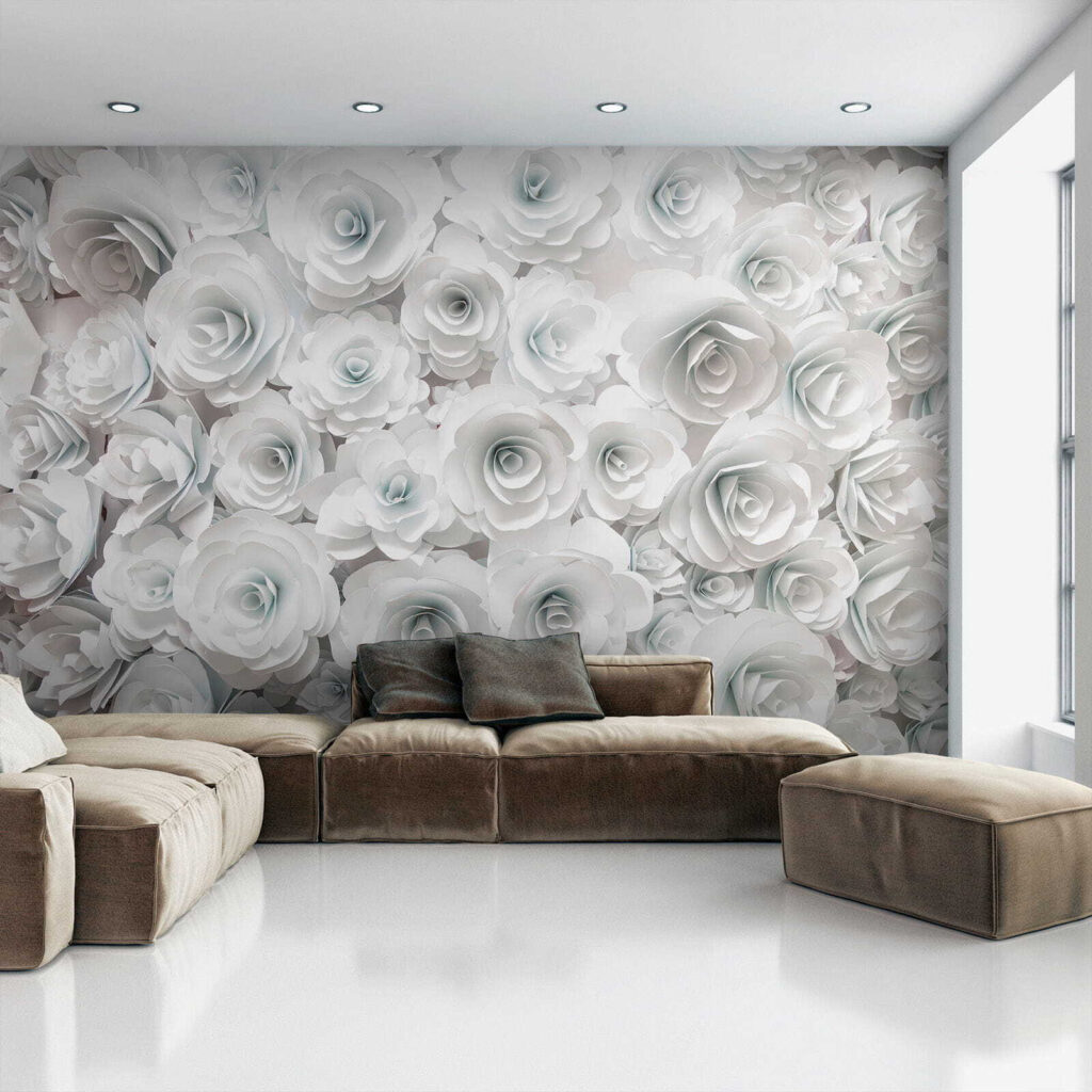 Trandafiri albi, înghesuiți — interior 5