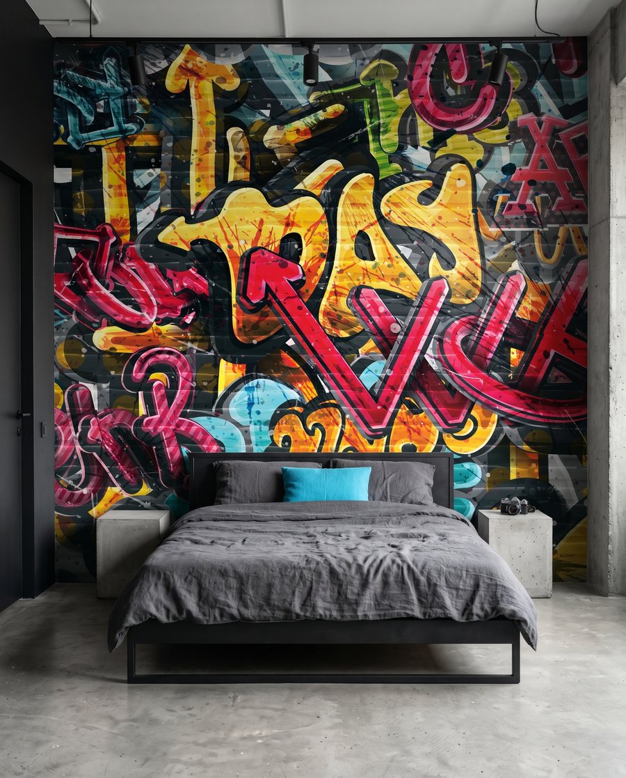 Perete cu graffiti — interior 2
