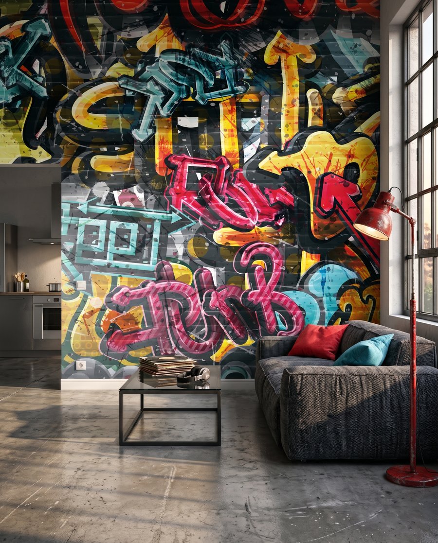 Perete cu graffiti — interior 5