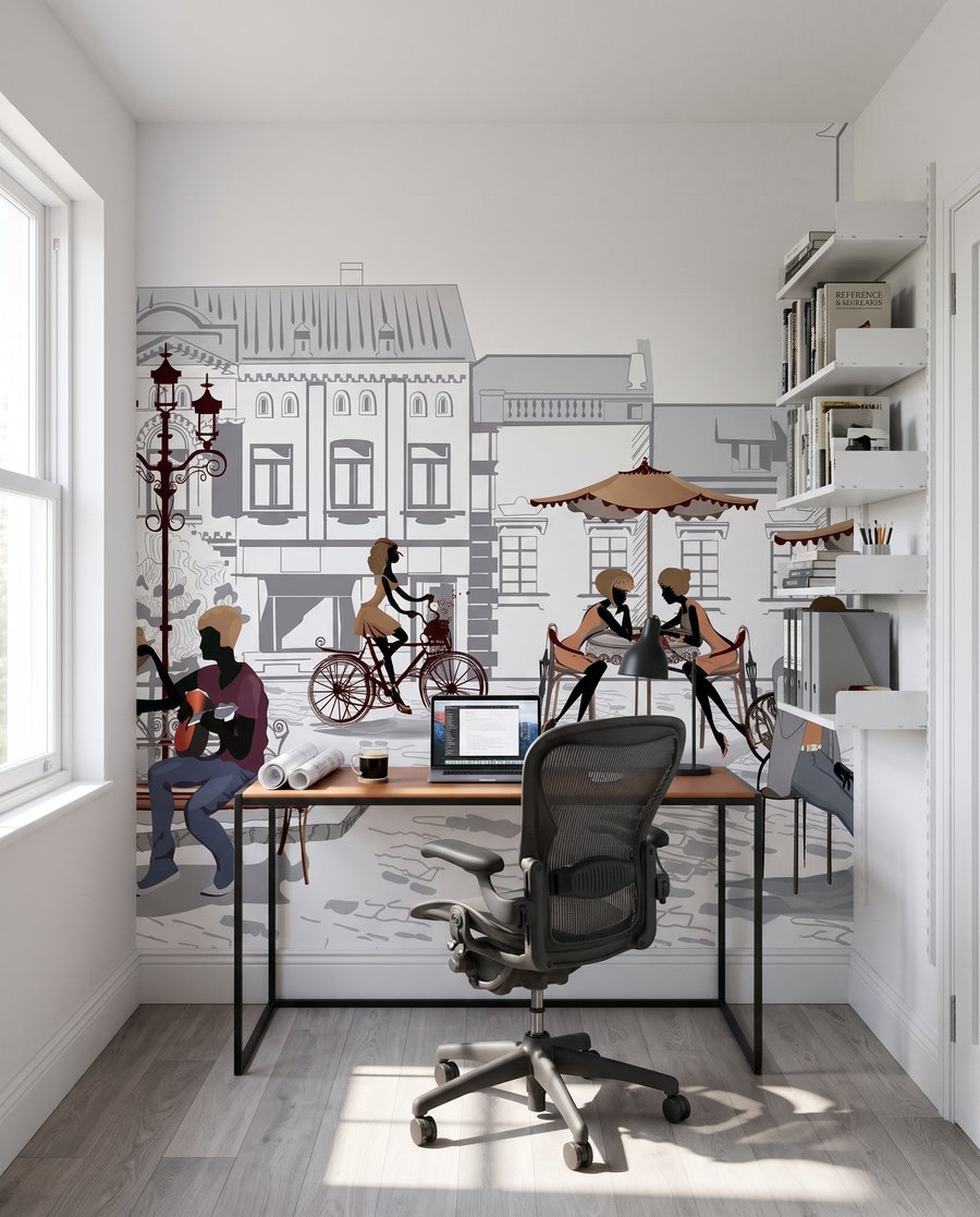 Piață cu terase — interior 5