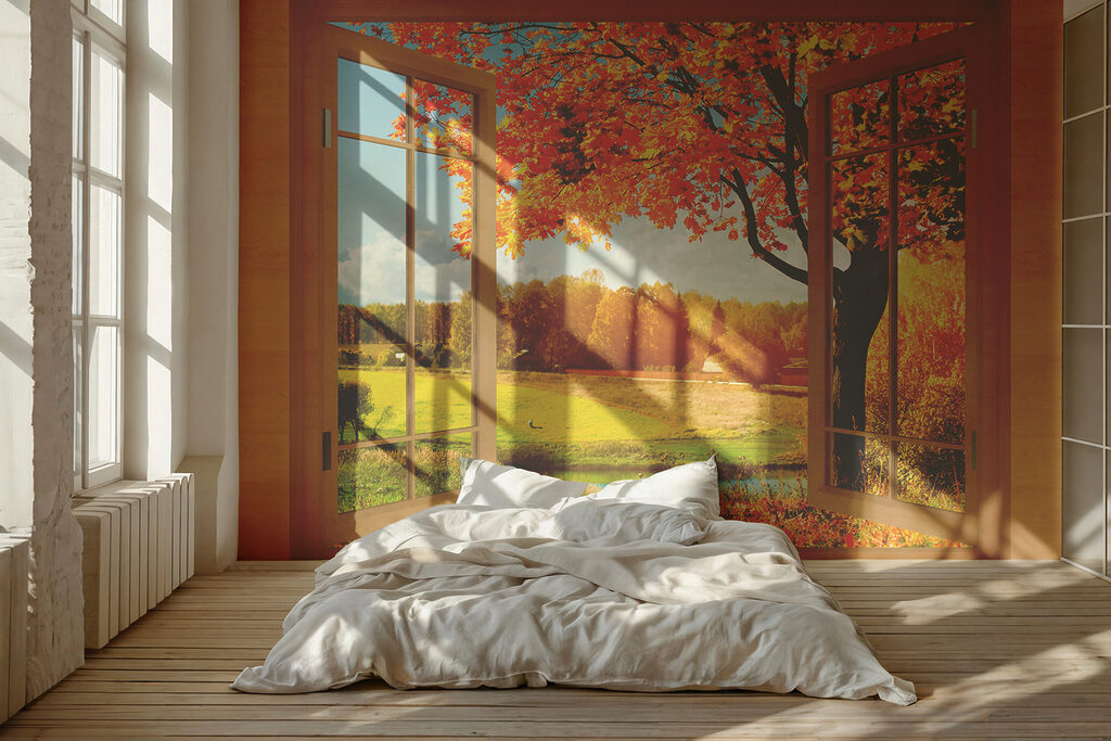 Toamnă prin fereastră — interior 5